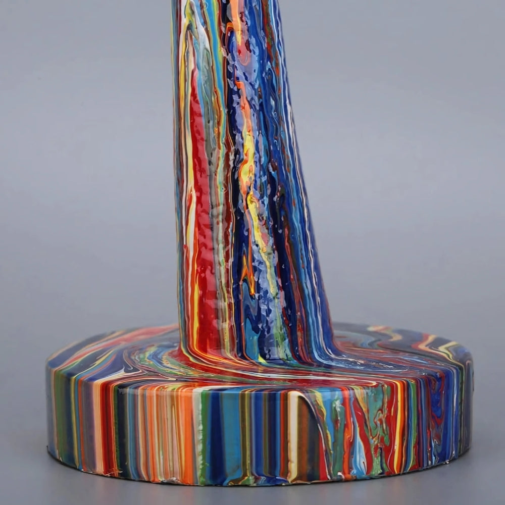 Abstract Face Art Sculpture