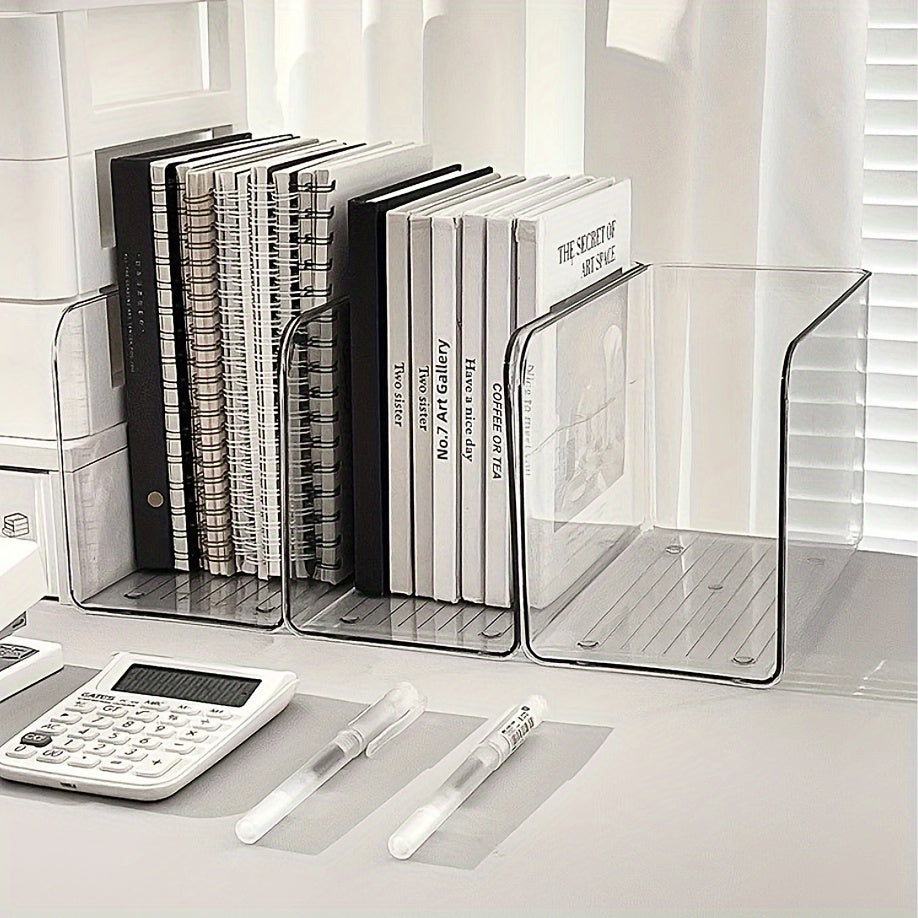Clear Arc Bookend Stand