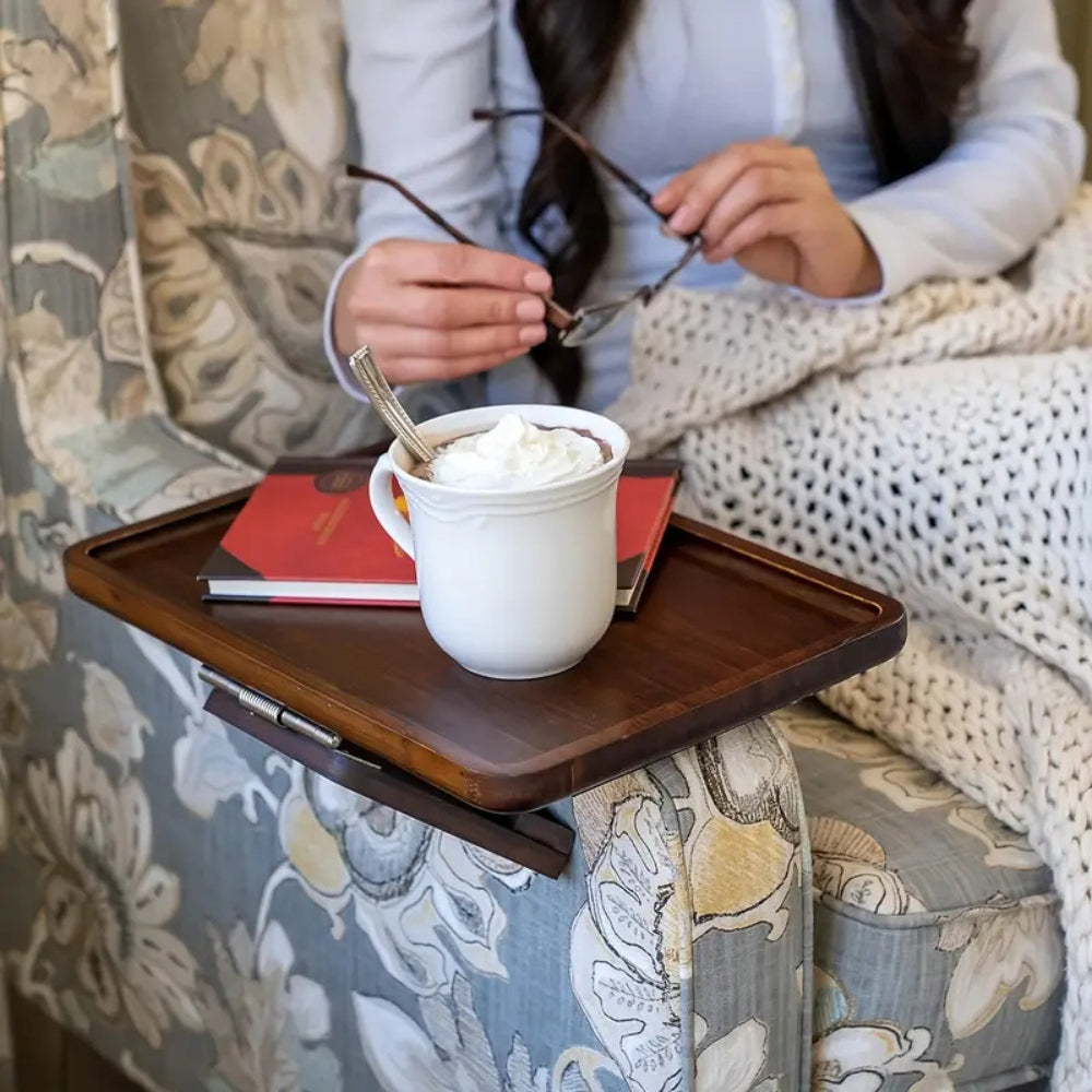 Clip-On Armrest Tray