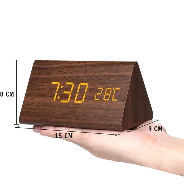 LED Voice Control Alarm Clock