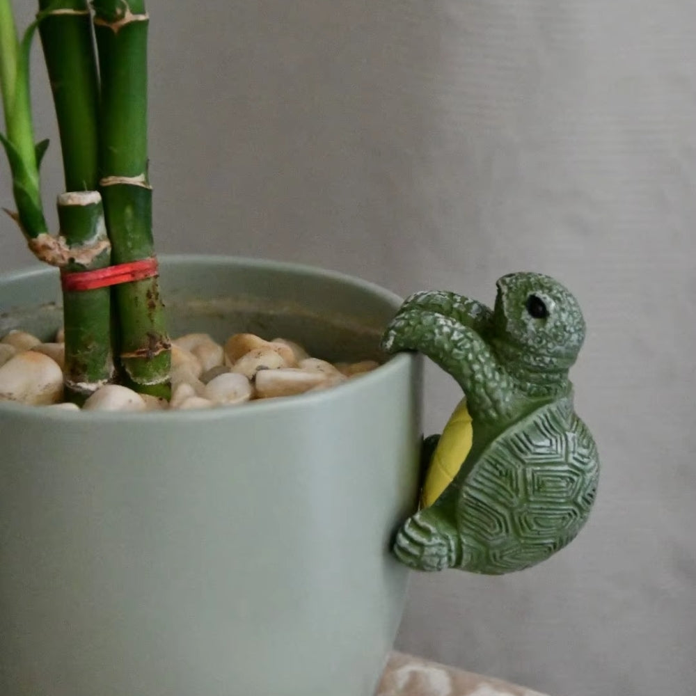 Climbing Turtle Pot Hanger