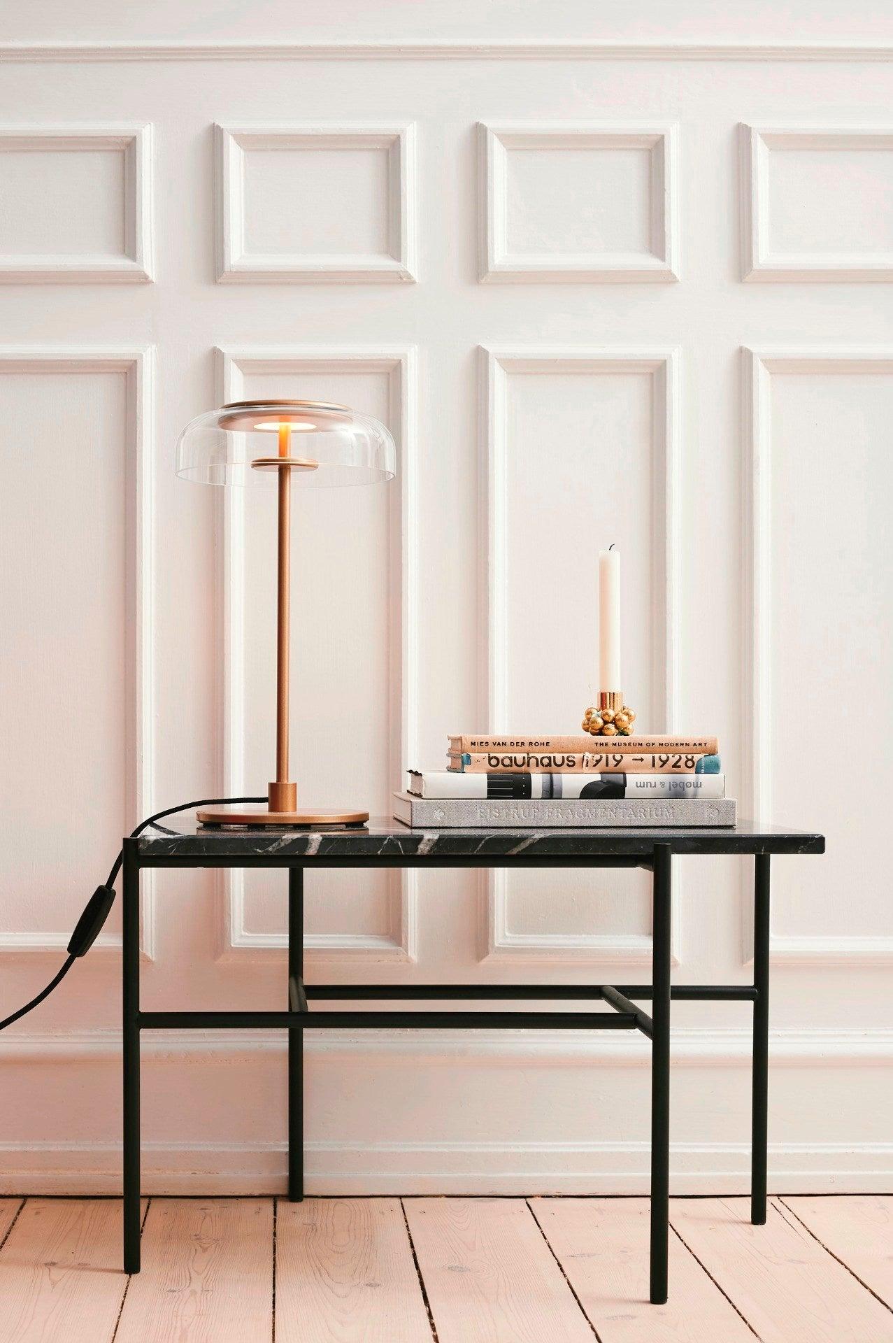 Glass Dome Table Lamp