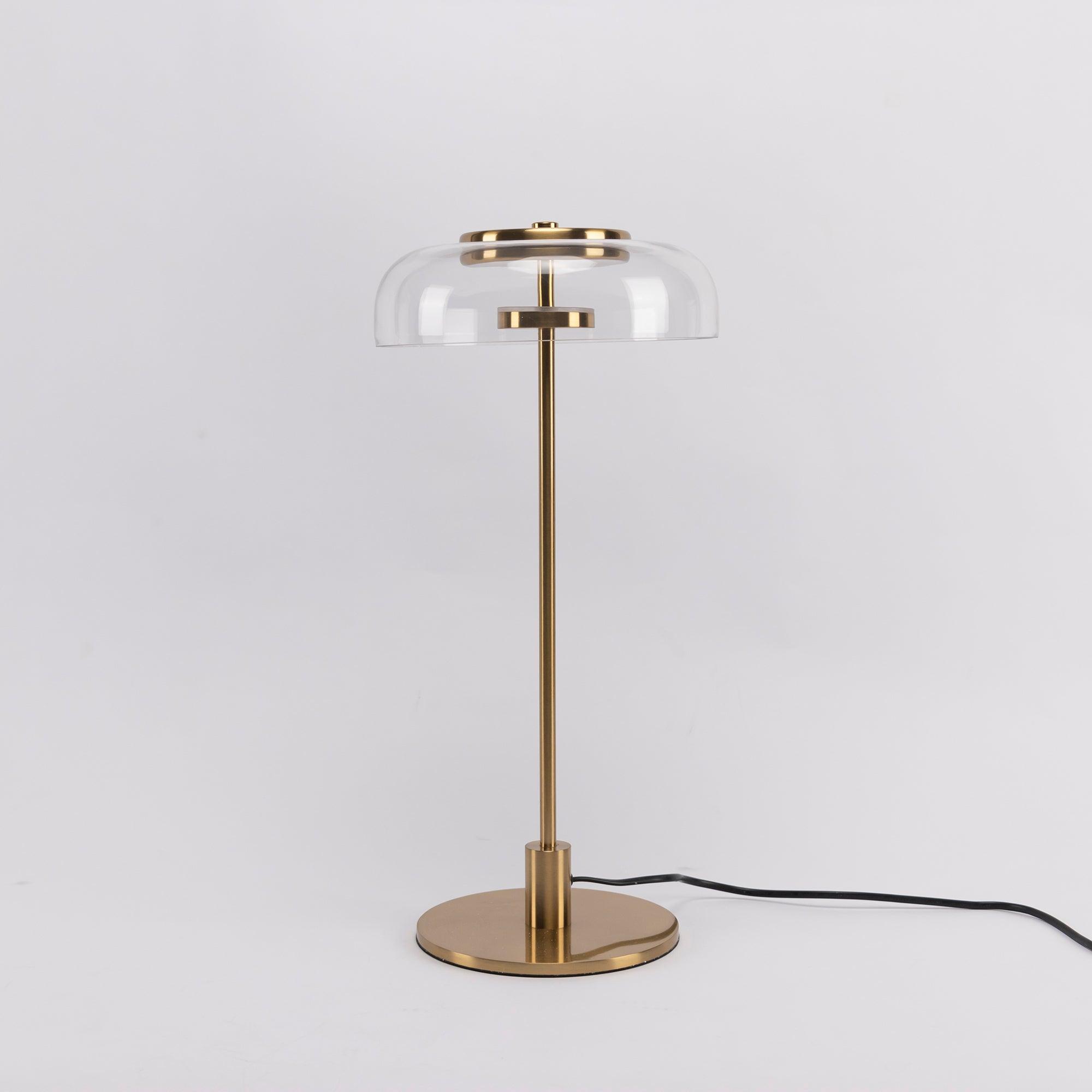 Glass Dome Table Lamp
