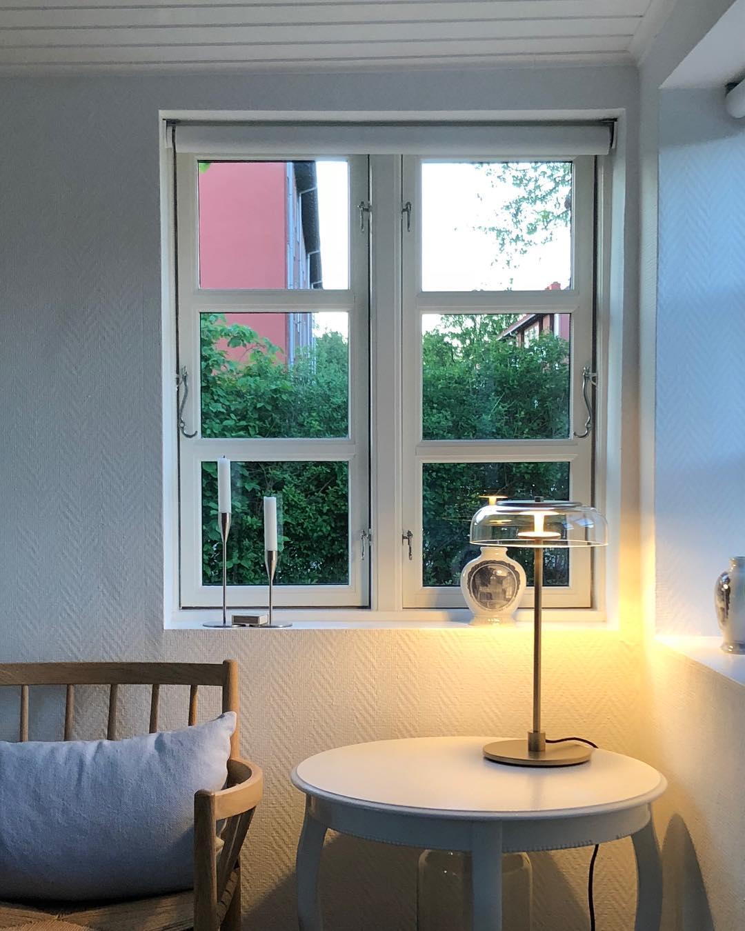Glass Dome Table Lamp