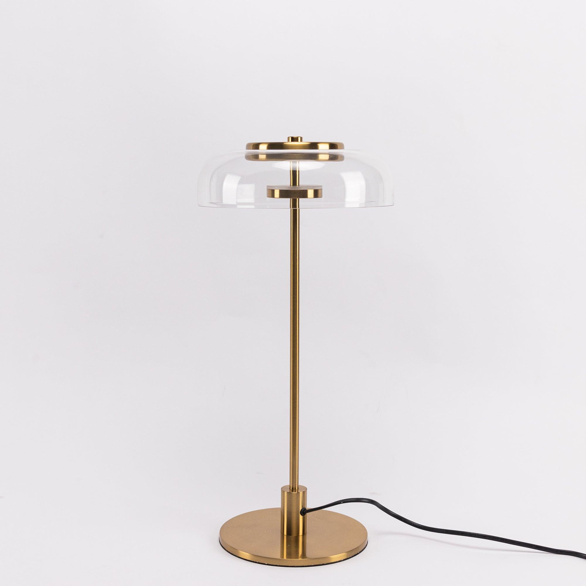 Glass Dome Table Lamp
