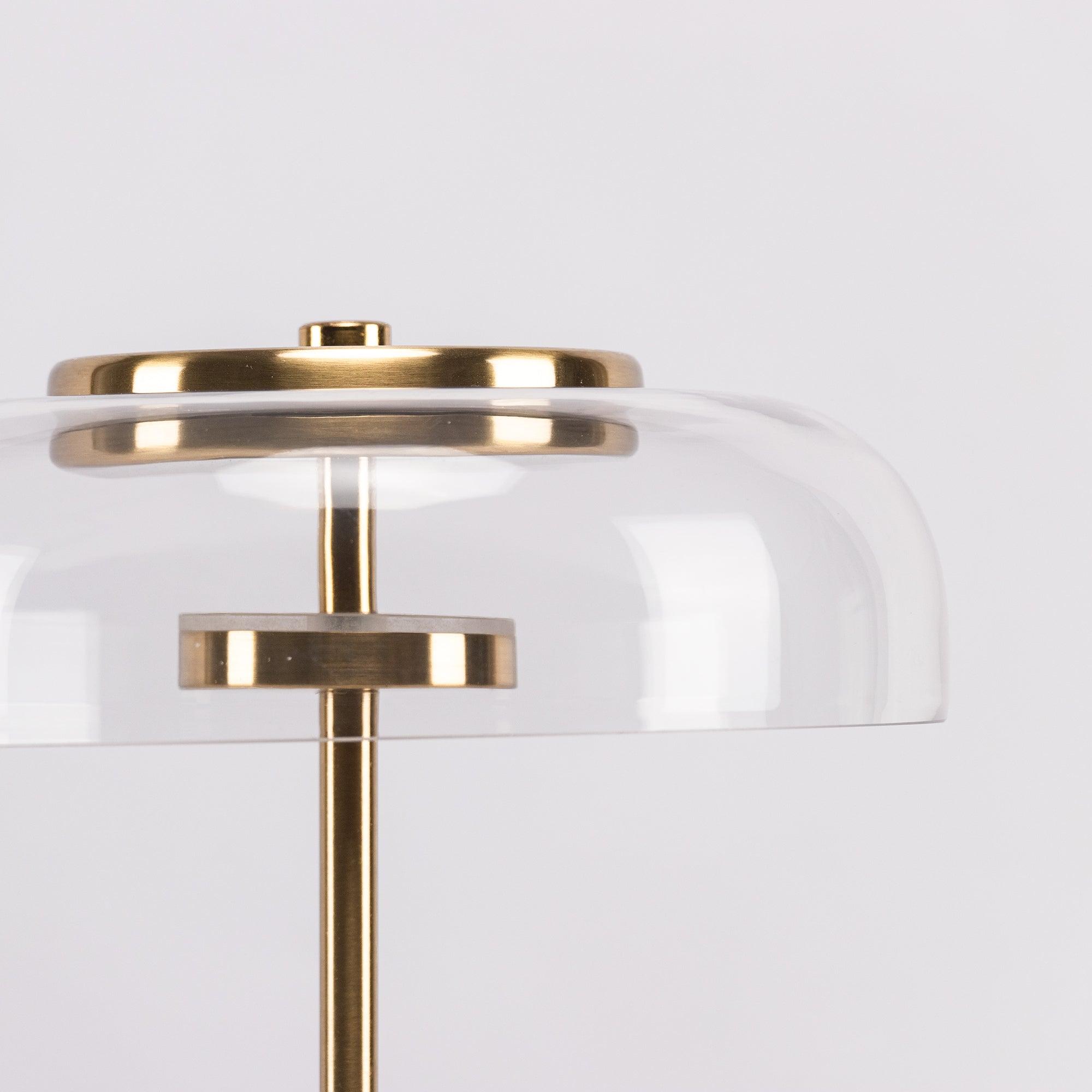 Glass Dome Table Lamp