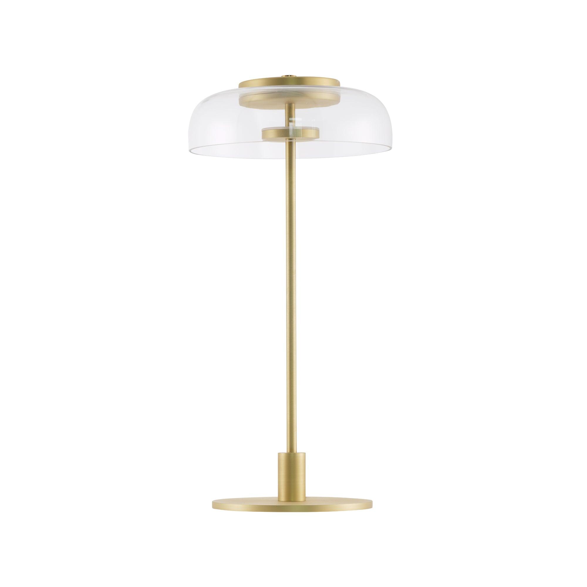 Glass Dome Table Lamp