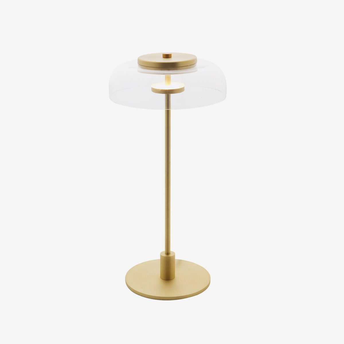 Glass Dome Table Lamp