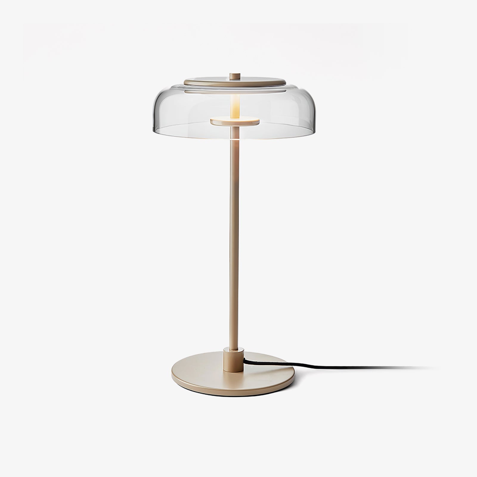 Glass Dome Table Lamp