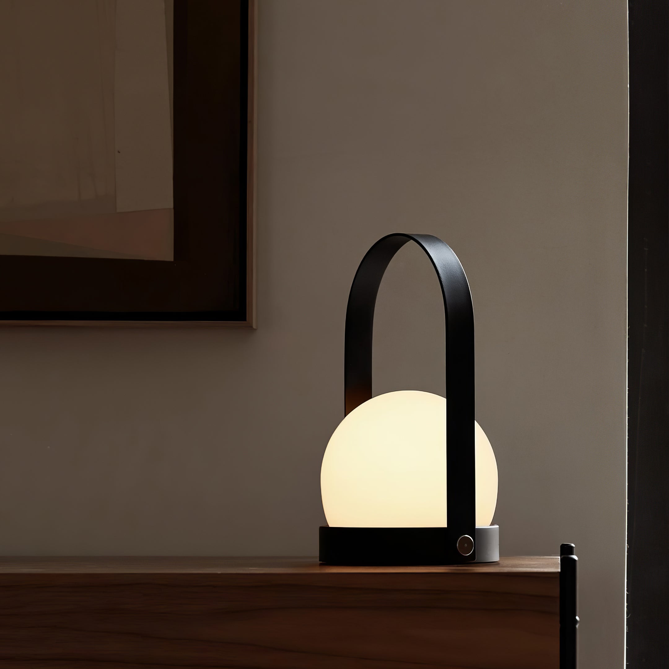 Sun Handle Table Lamp