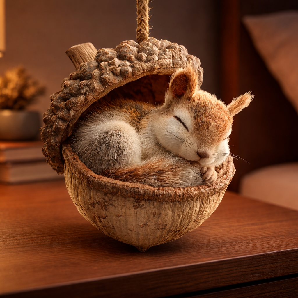 Acorn Autumn Decorative Ornament Set