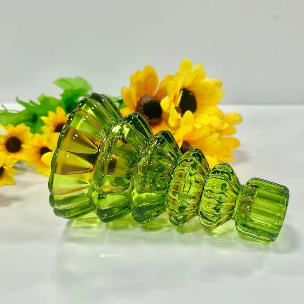 Glass Candle Holder Set