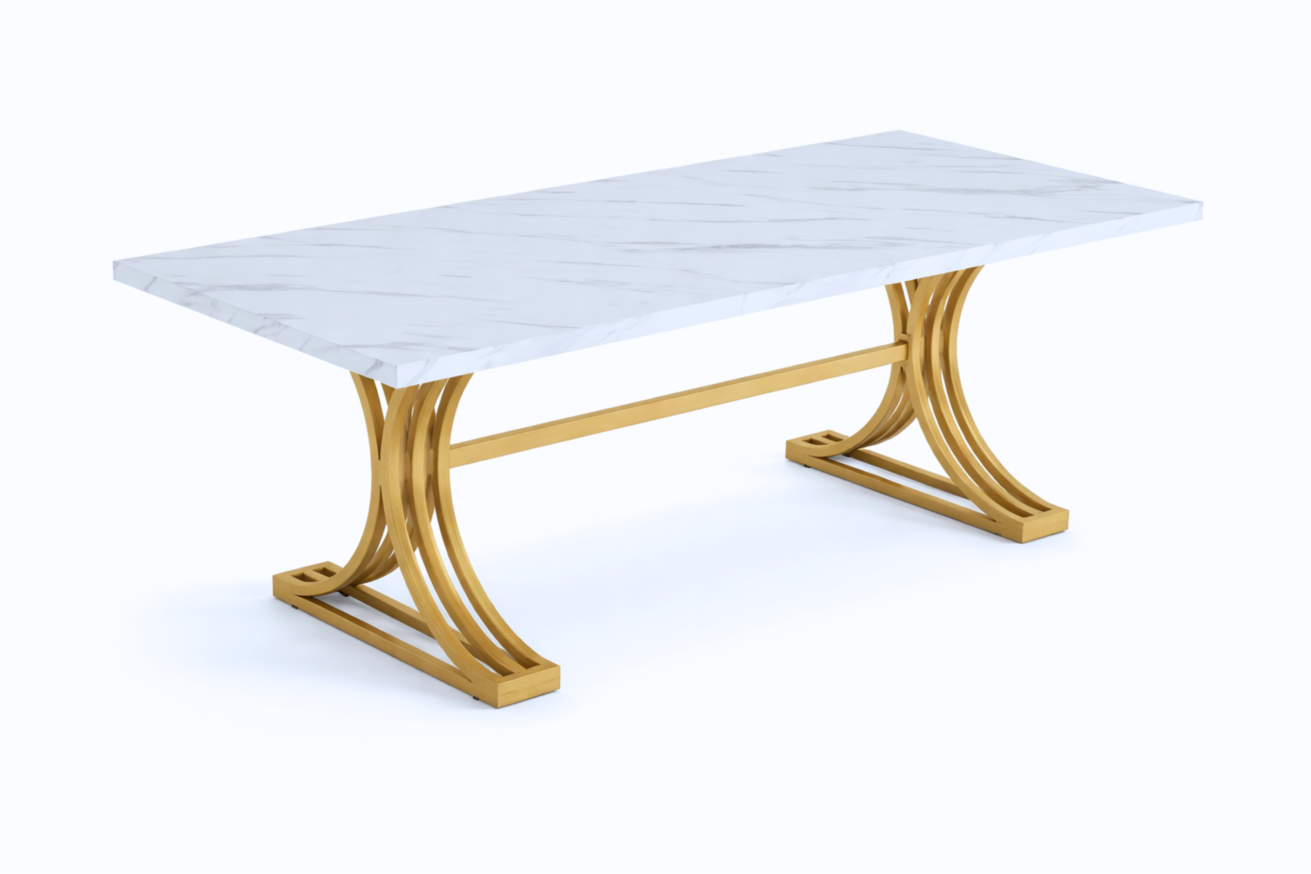 Contemporary Marble Dining Table