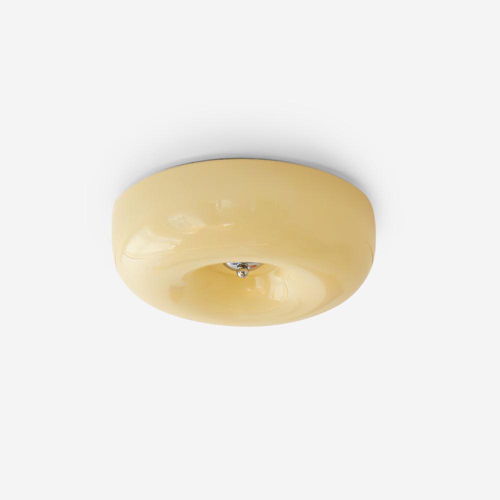 Glass Pudding Ceiling Light