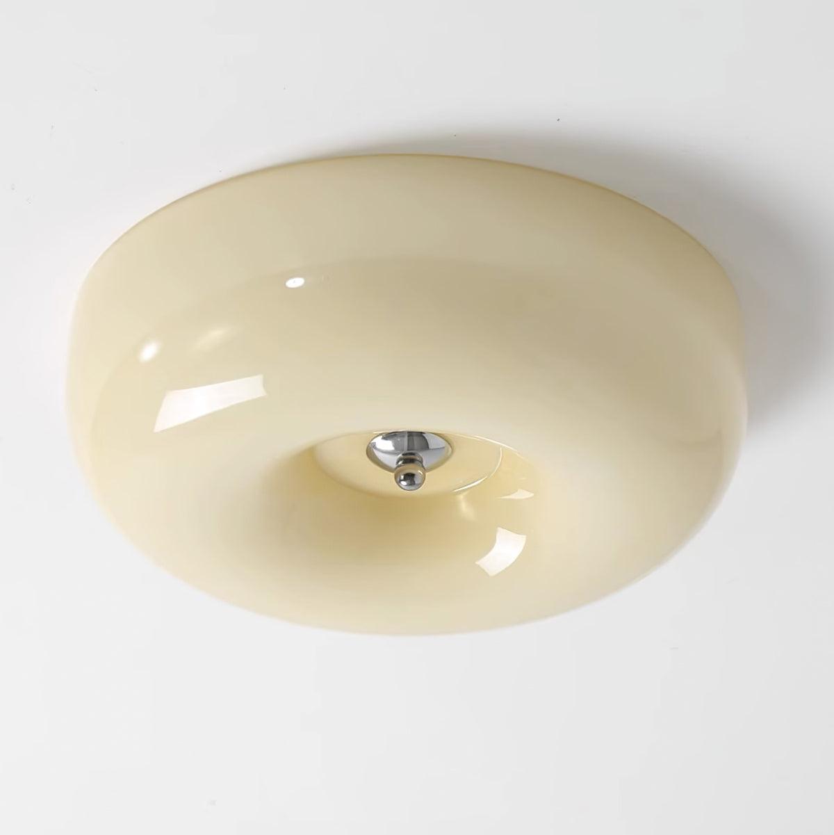 Glass Pudding Ceiling Light