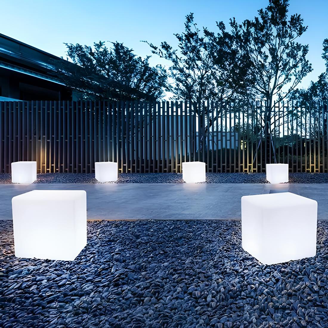 Cube Outdoor Garden Light