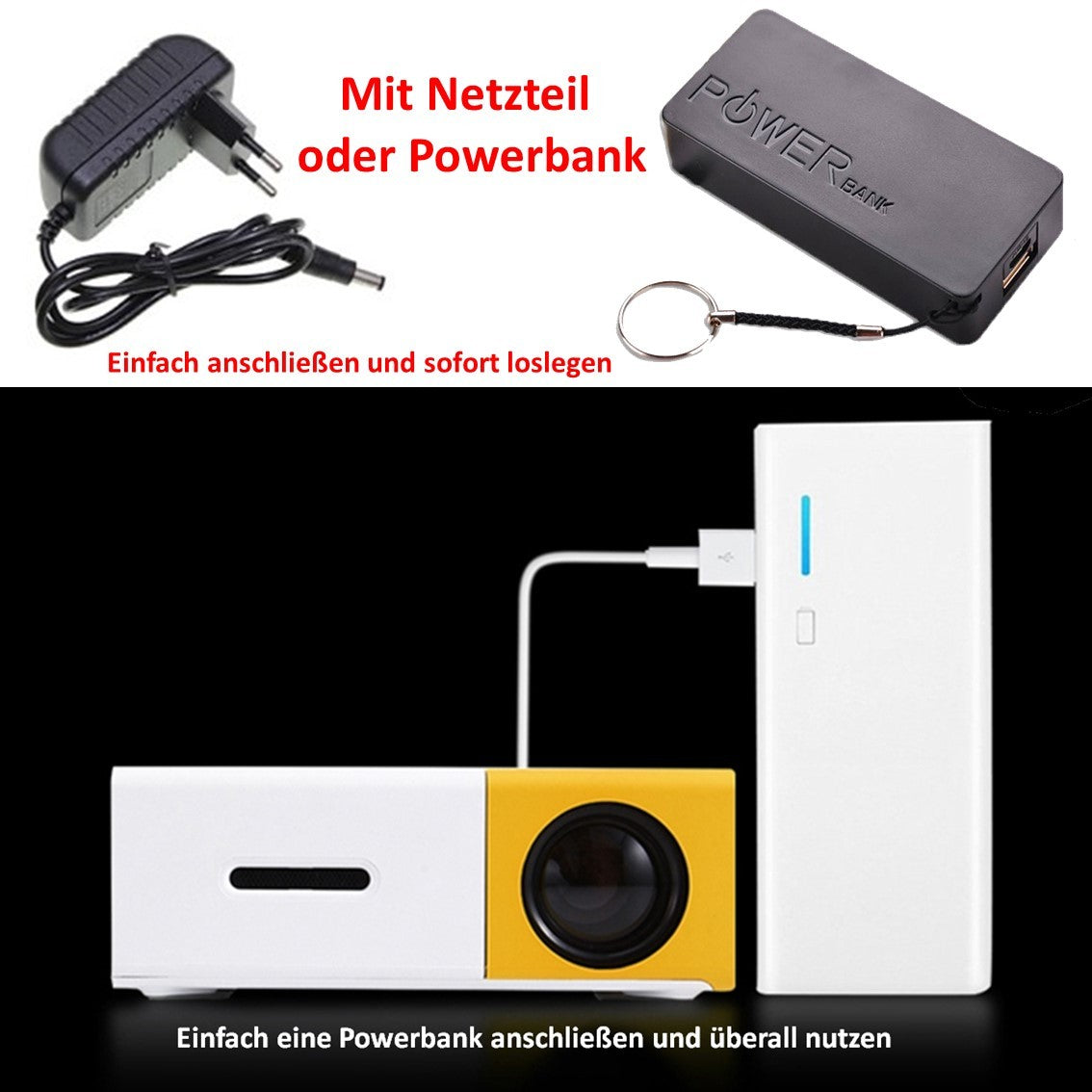 Portable Mini Projector