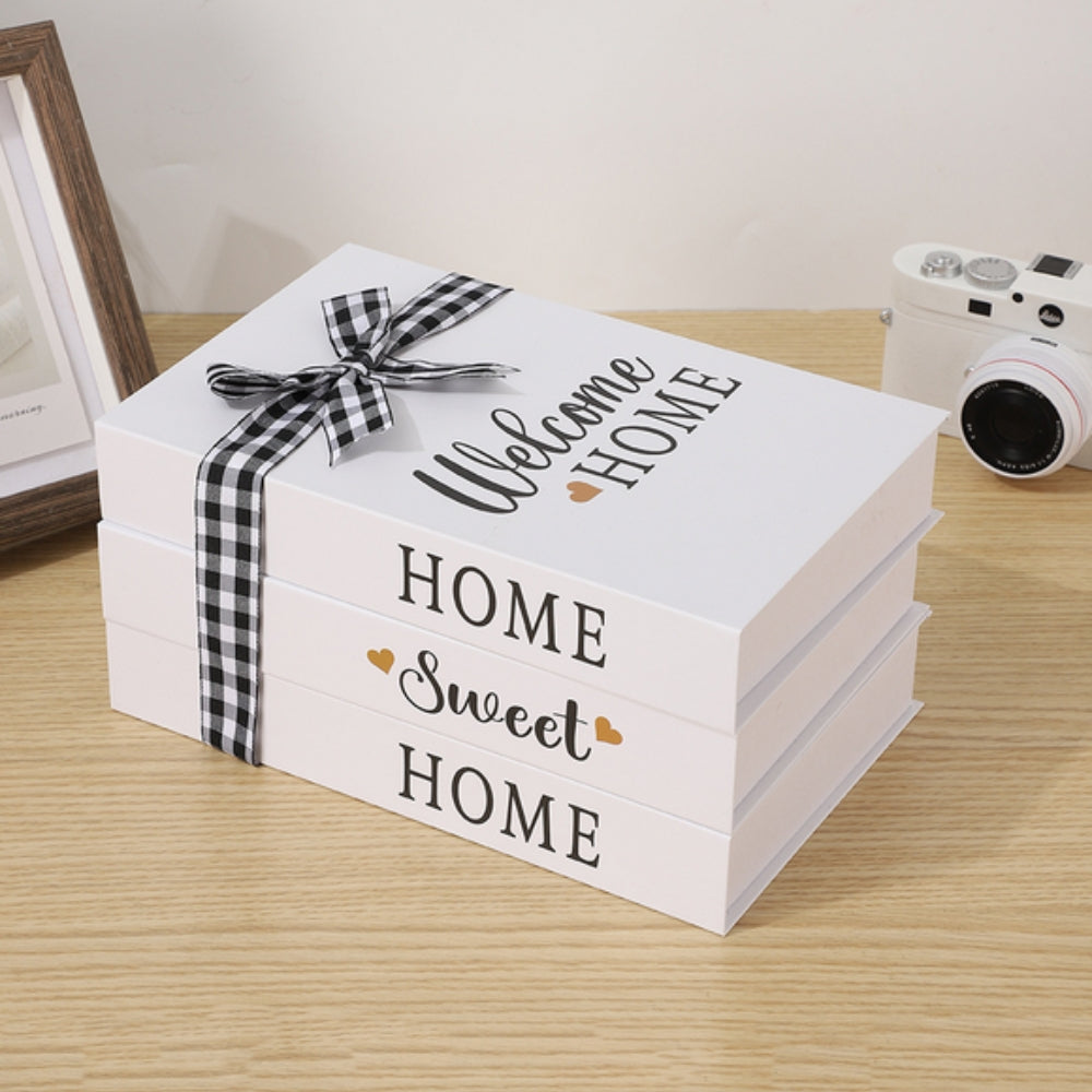Rustic Quote Book Stack