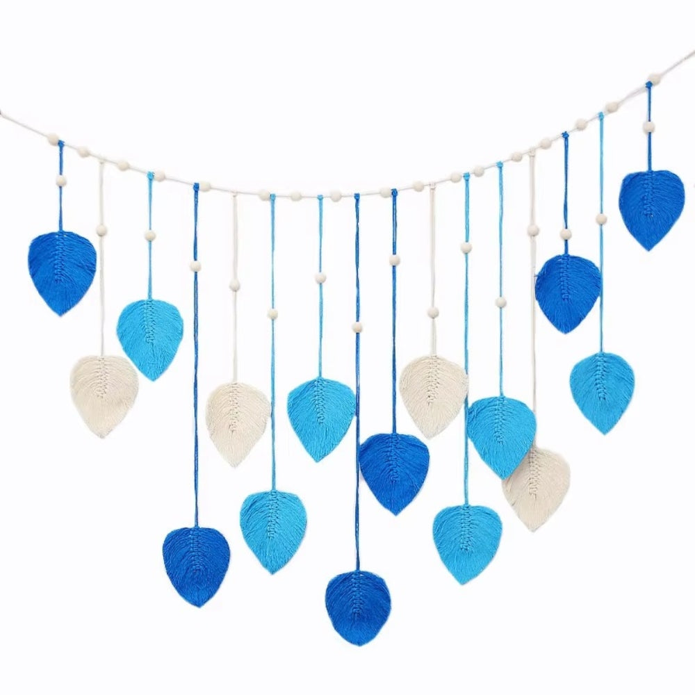 Leaf Pattern Macrame Hanging