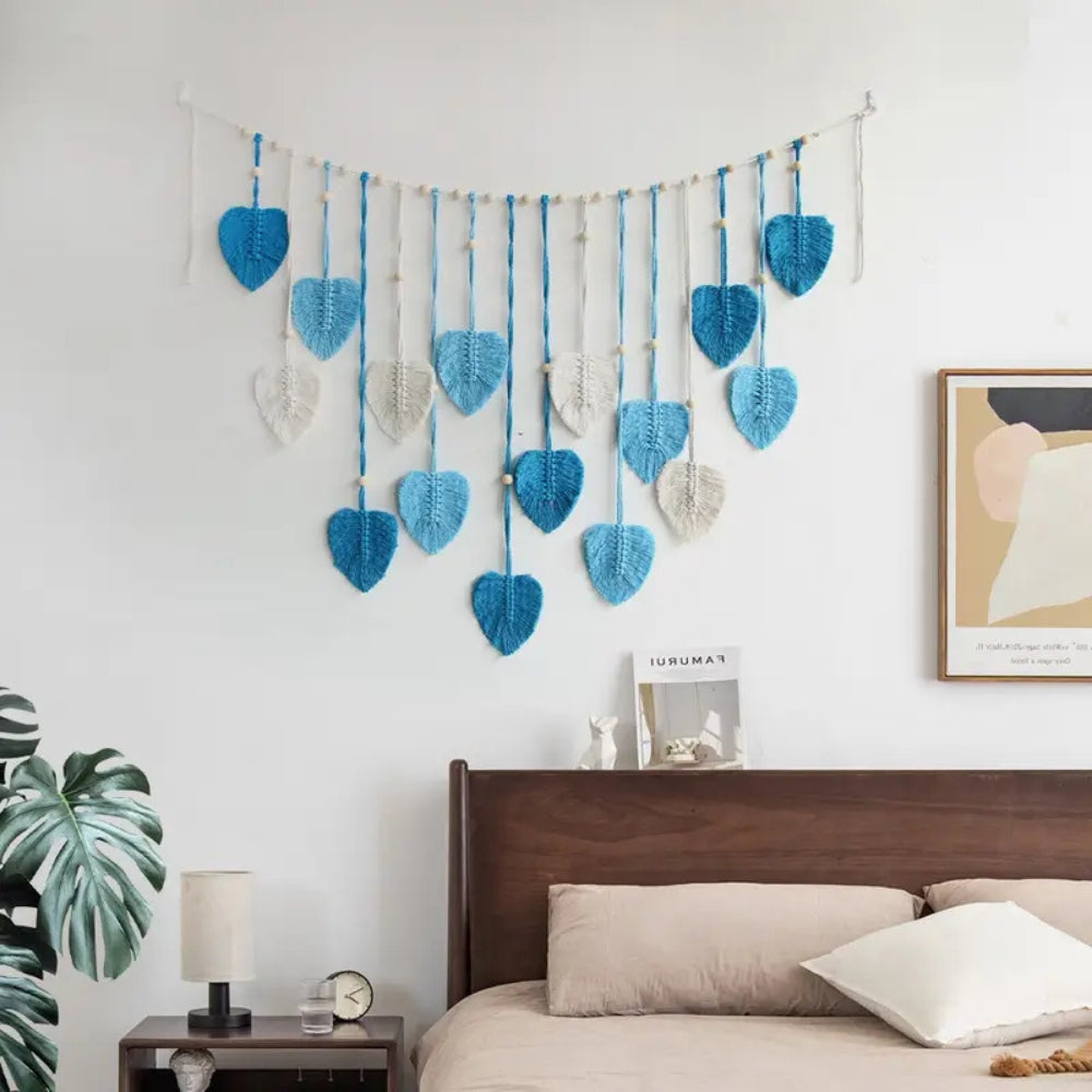 Leaf Pattern Macrame Hanging