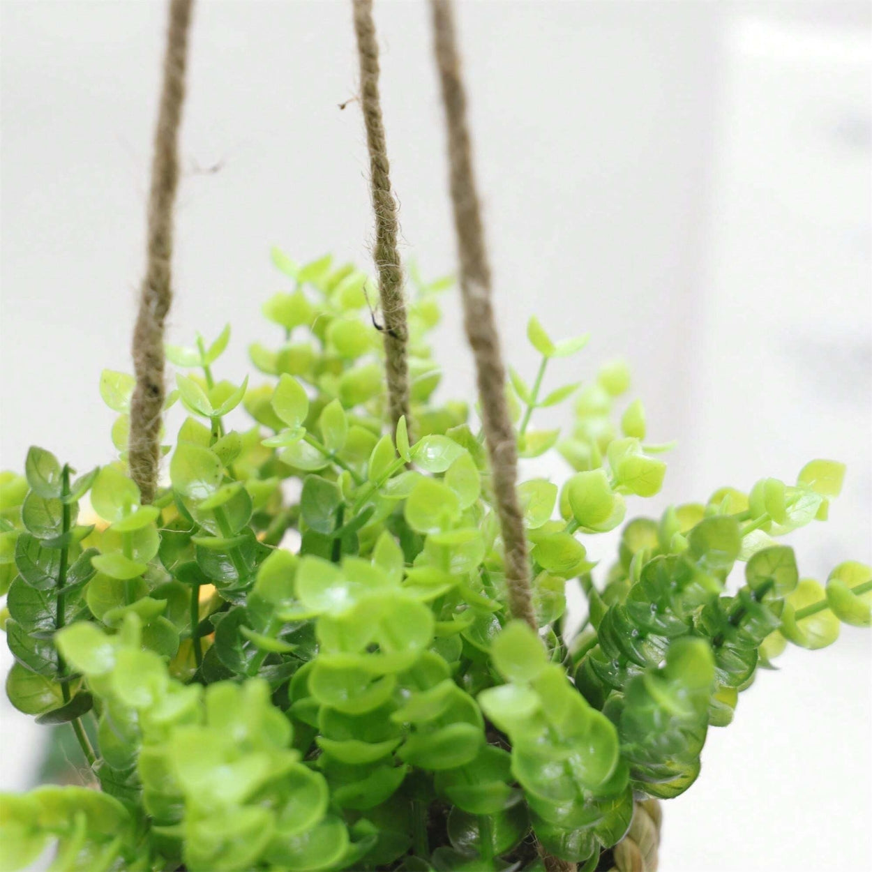 Hanging Faux Plant Basket