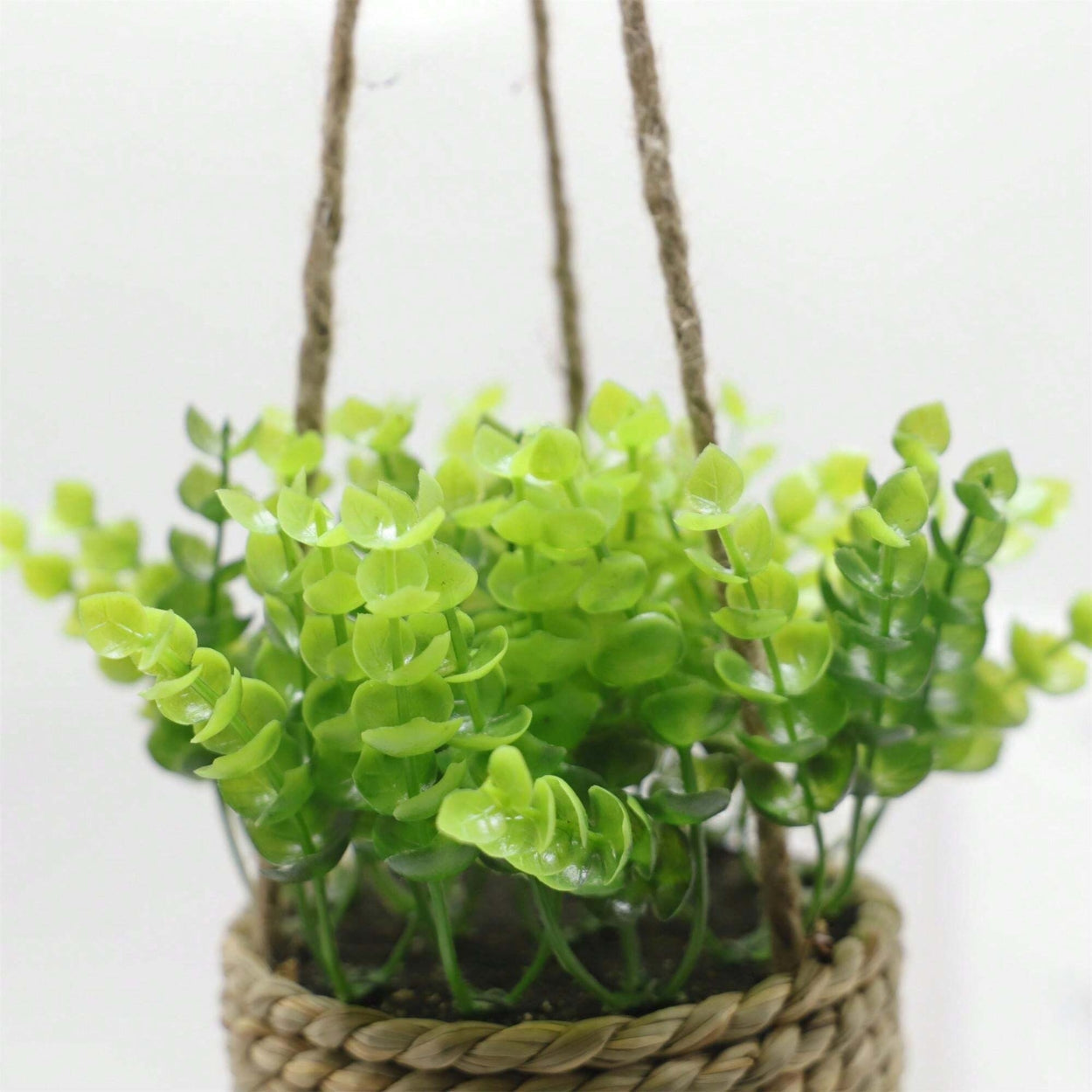 Hanging Faux Plant Basket