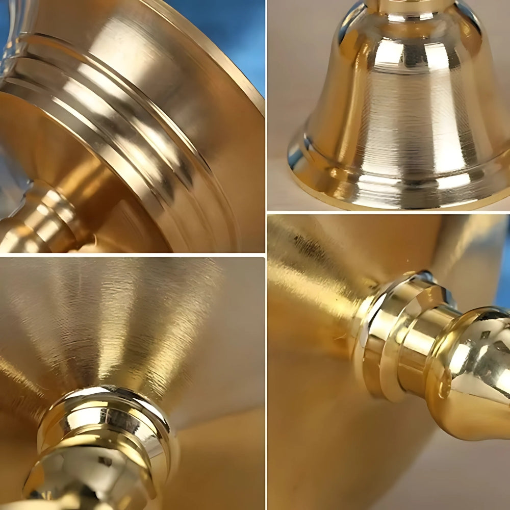 Pedestal Copper Cup Candle Holder