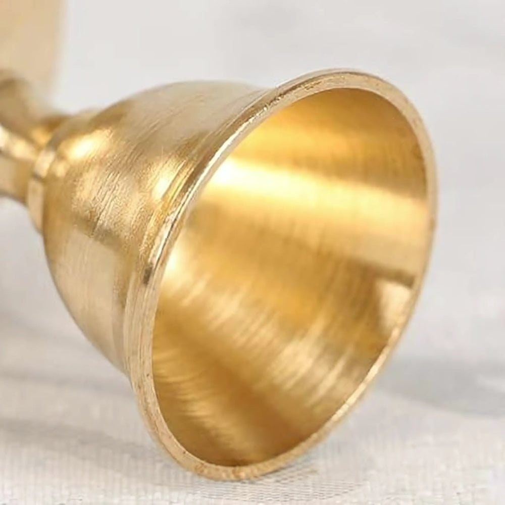 Pedestal Copper Cup Candle Holder