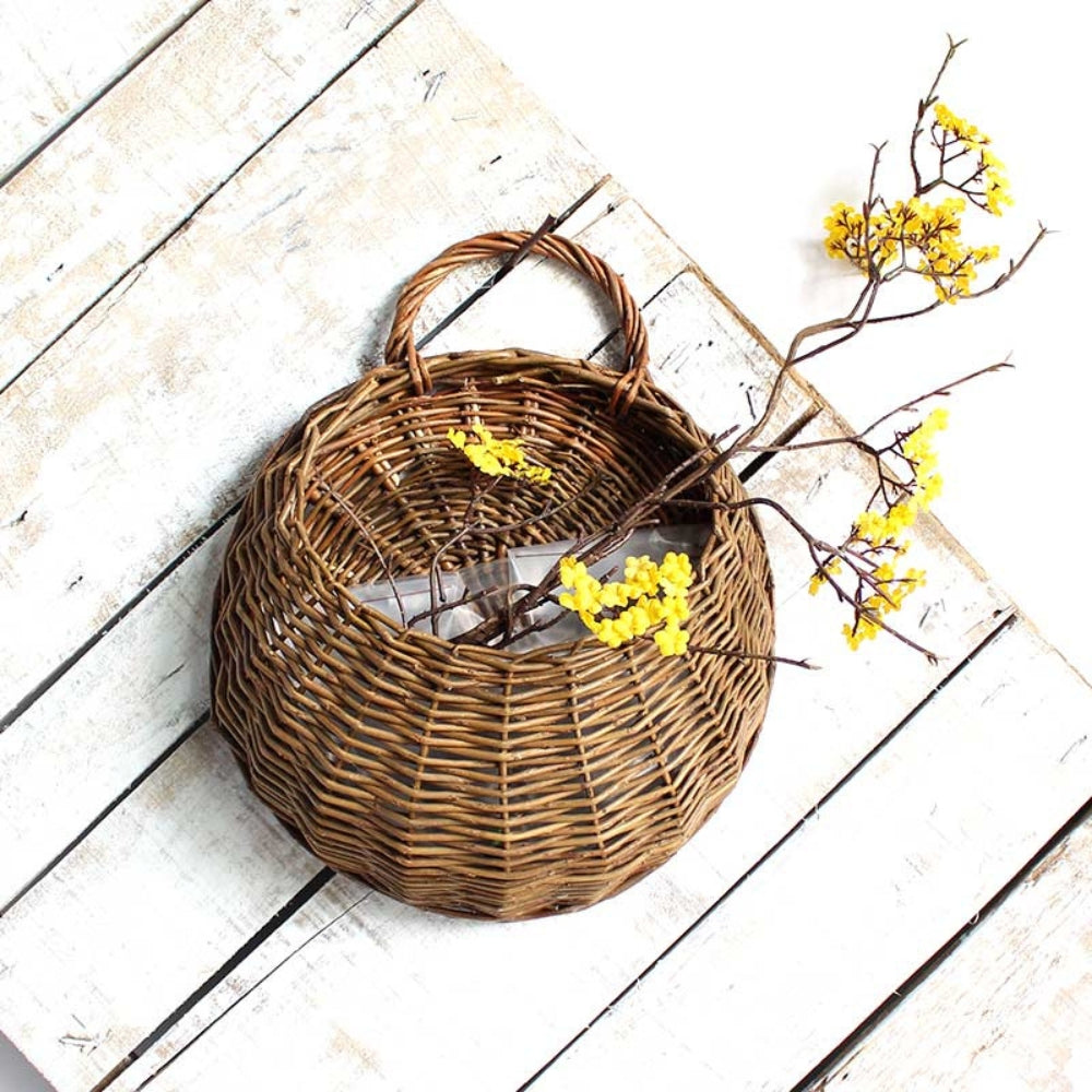 Handwoven Hanging Storage Basket