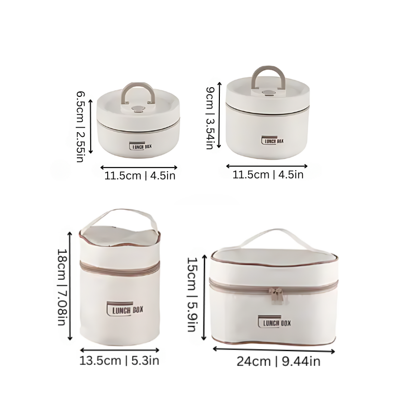 Insulated Stainless Steel Lunch Box