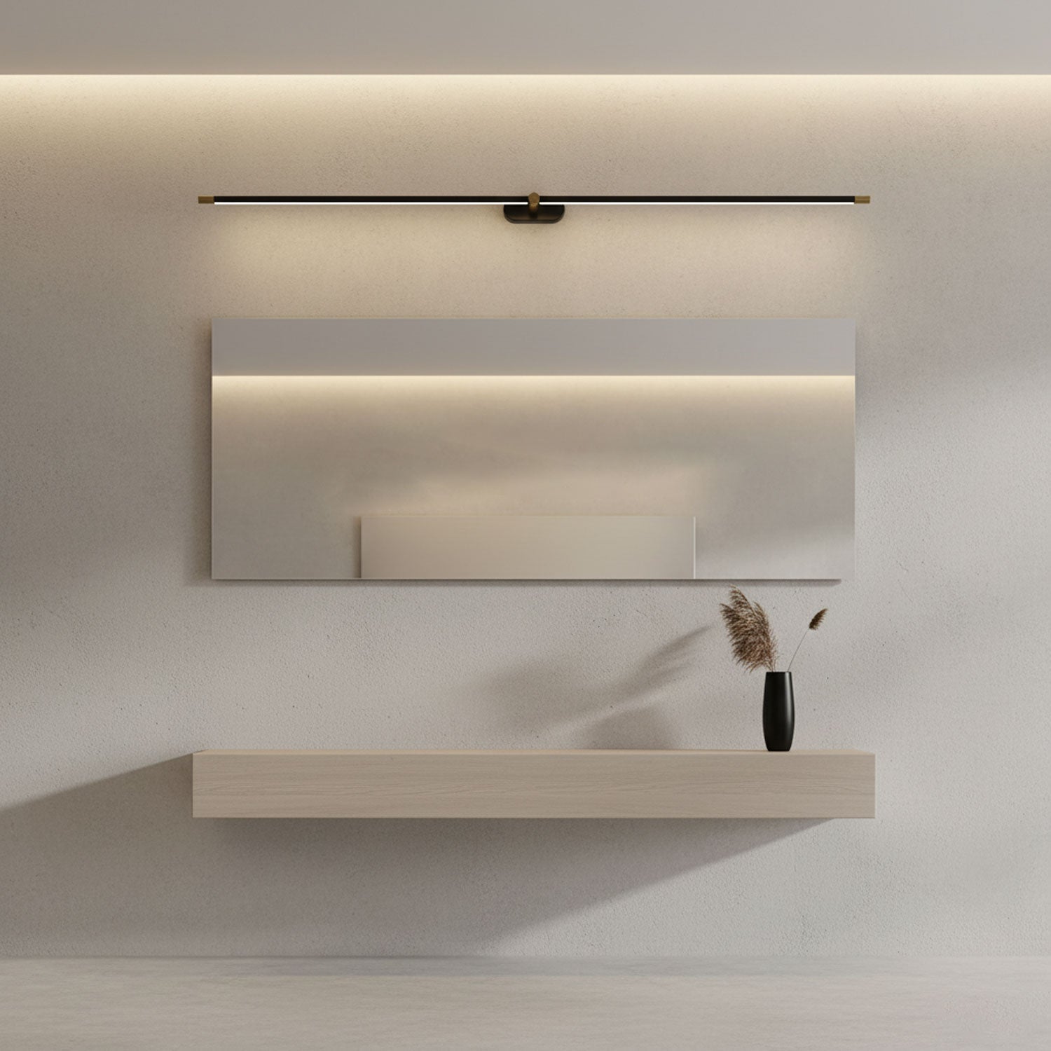 Minimalist Linear Rechargeable Wall Lamp