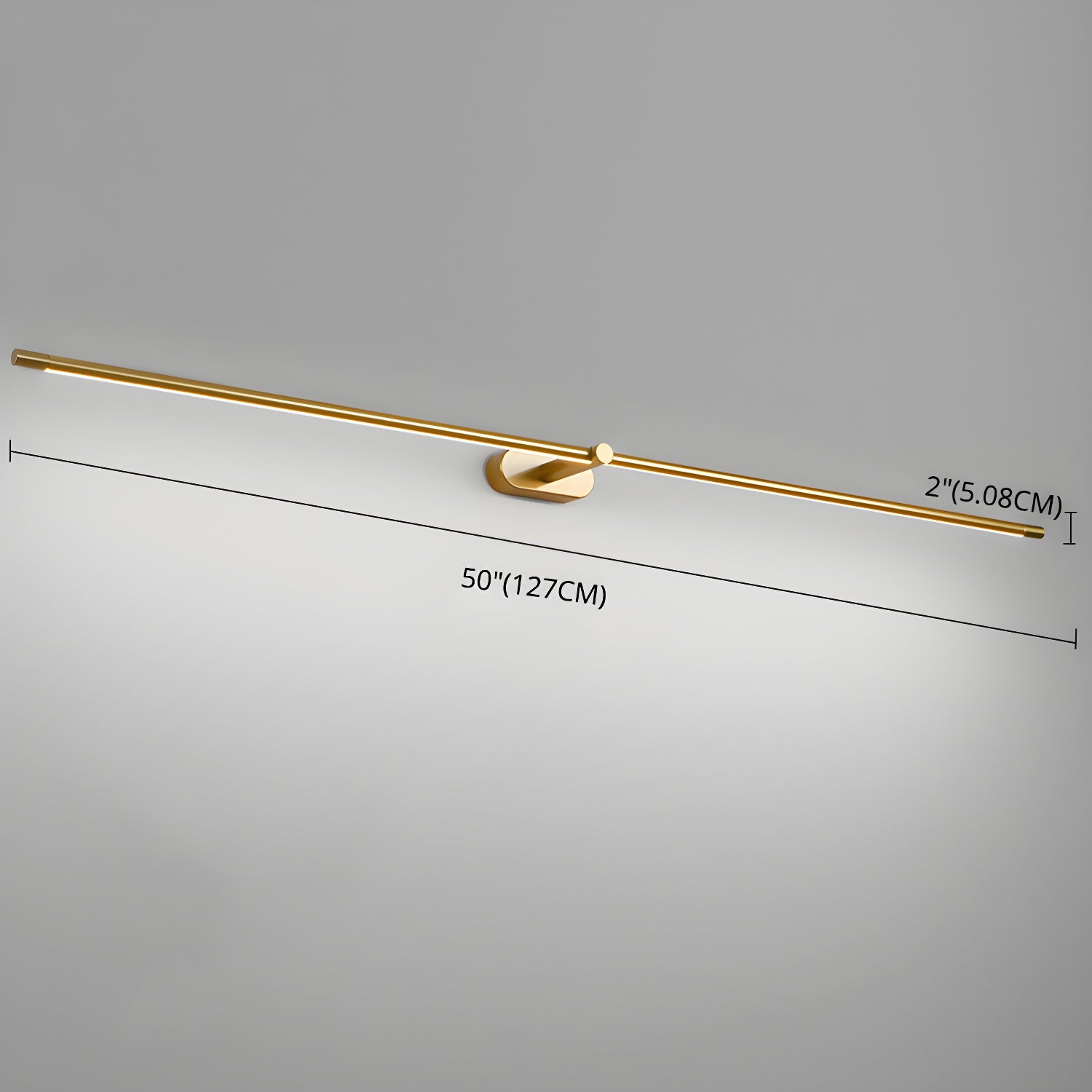 Minimalist Linear Rechargeable Wall Lamp