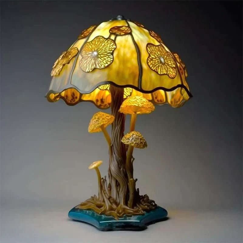 Mosaic Glass Table Lamp