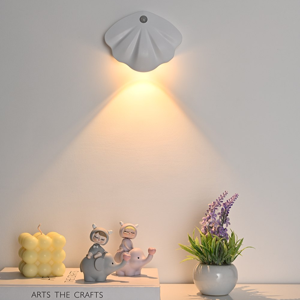 Motion Shell Wall Light