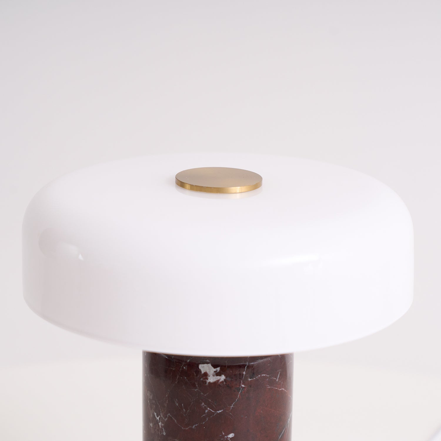 Marble Column Table Lamp