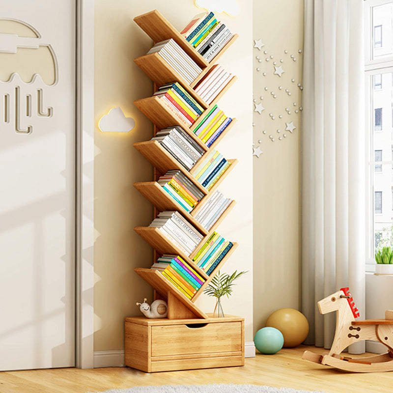 Rectangular Wood Bookshelves