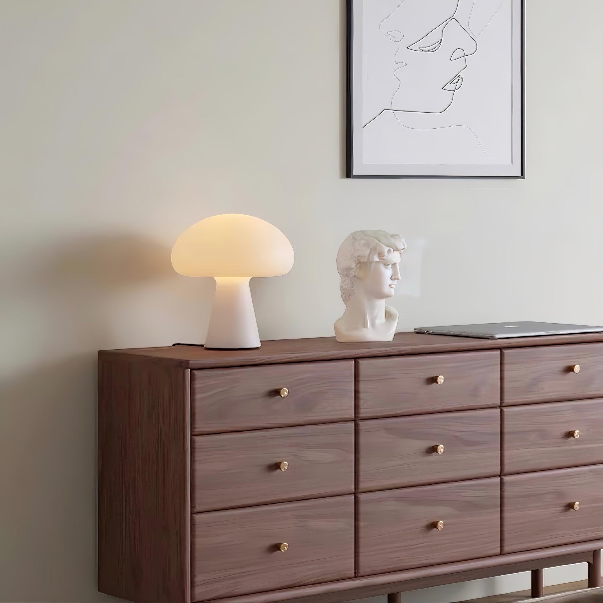 Mushroom Portable Table Lamp