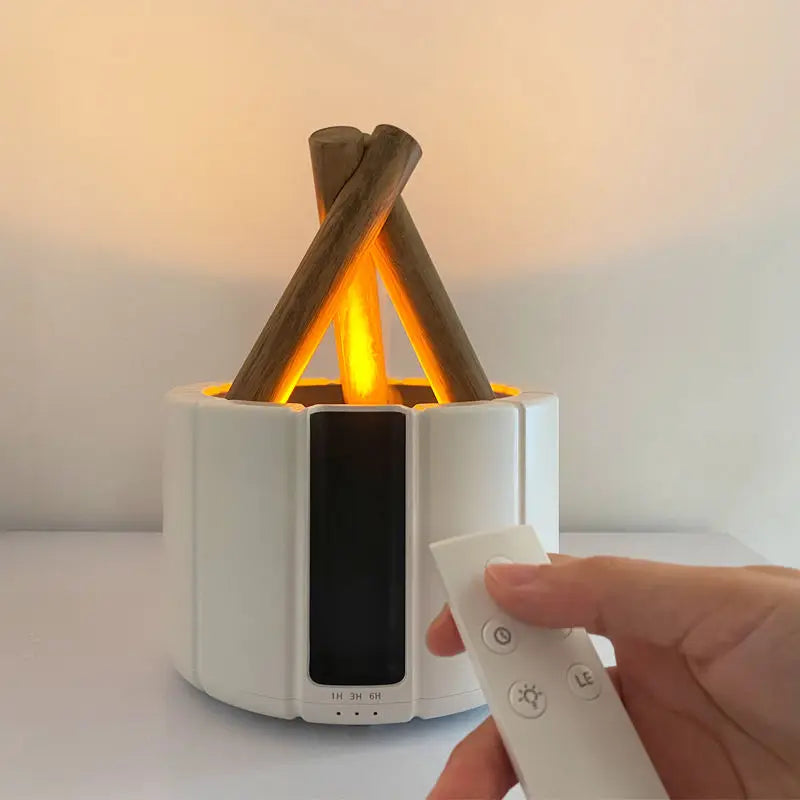 Campfire Humidifier Lamp