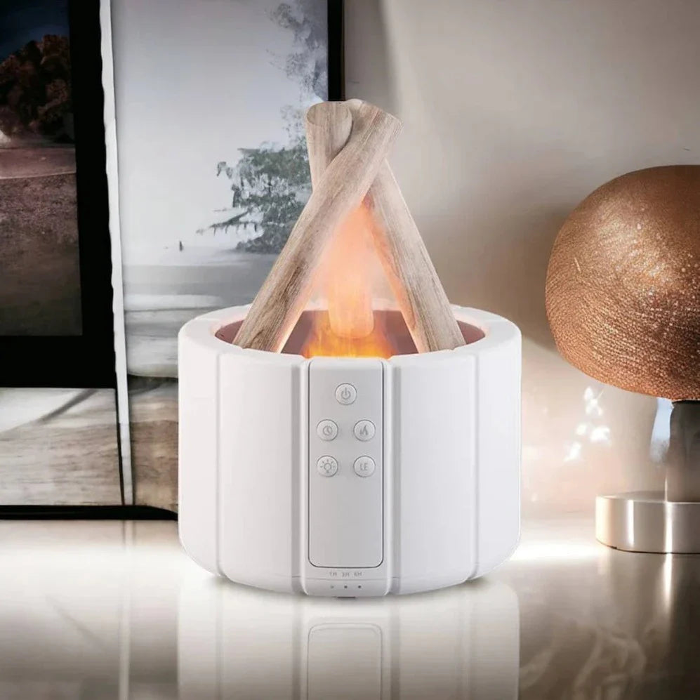 Campfire Humidifier Lamp