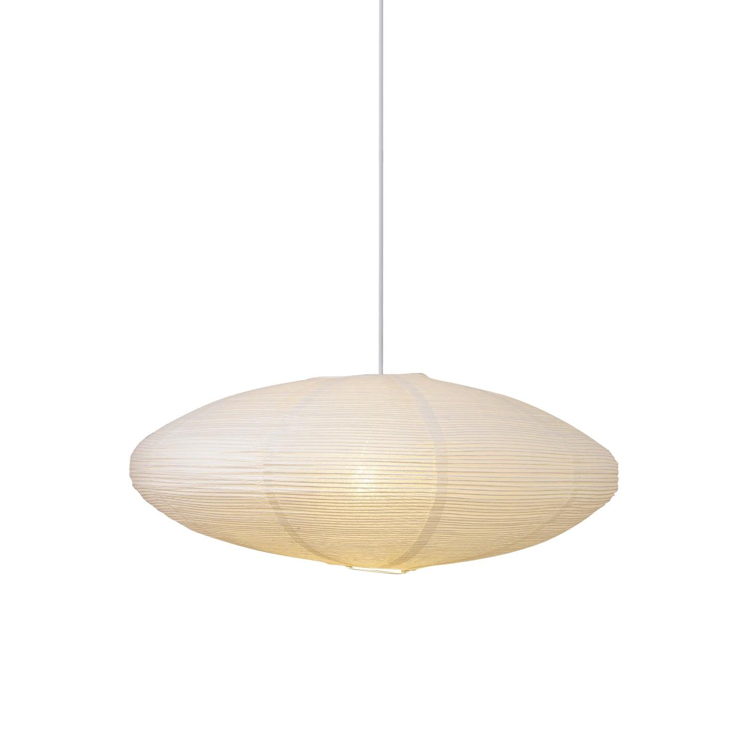Japanese Paper Saucer Ceiling Light