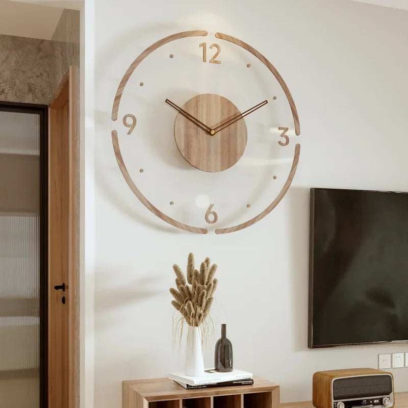 Norvo Wooden Wall Clock