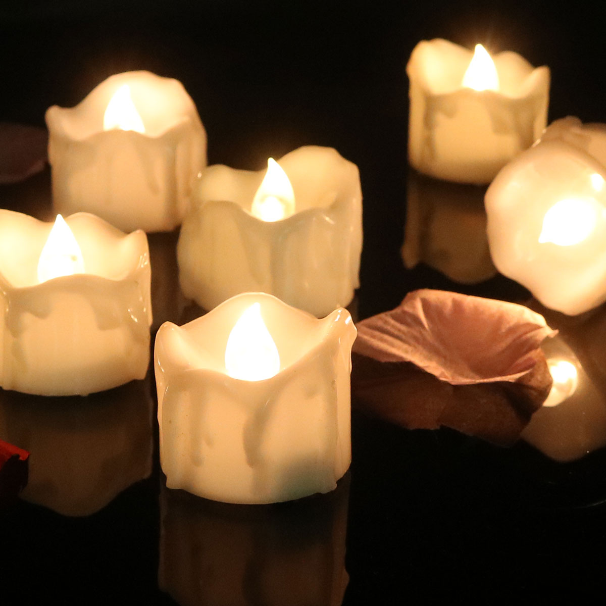 Flameless Candle Lighting Set