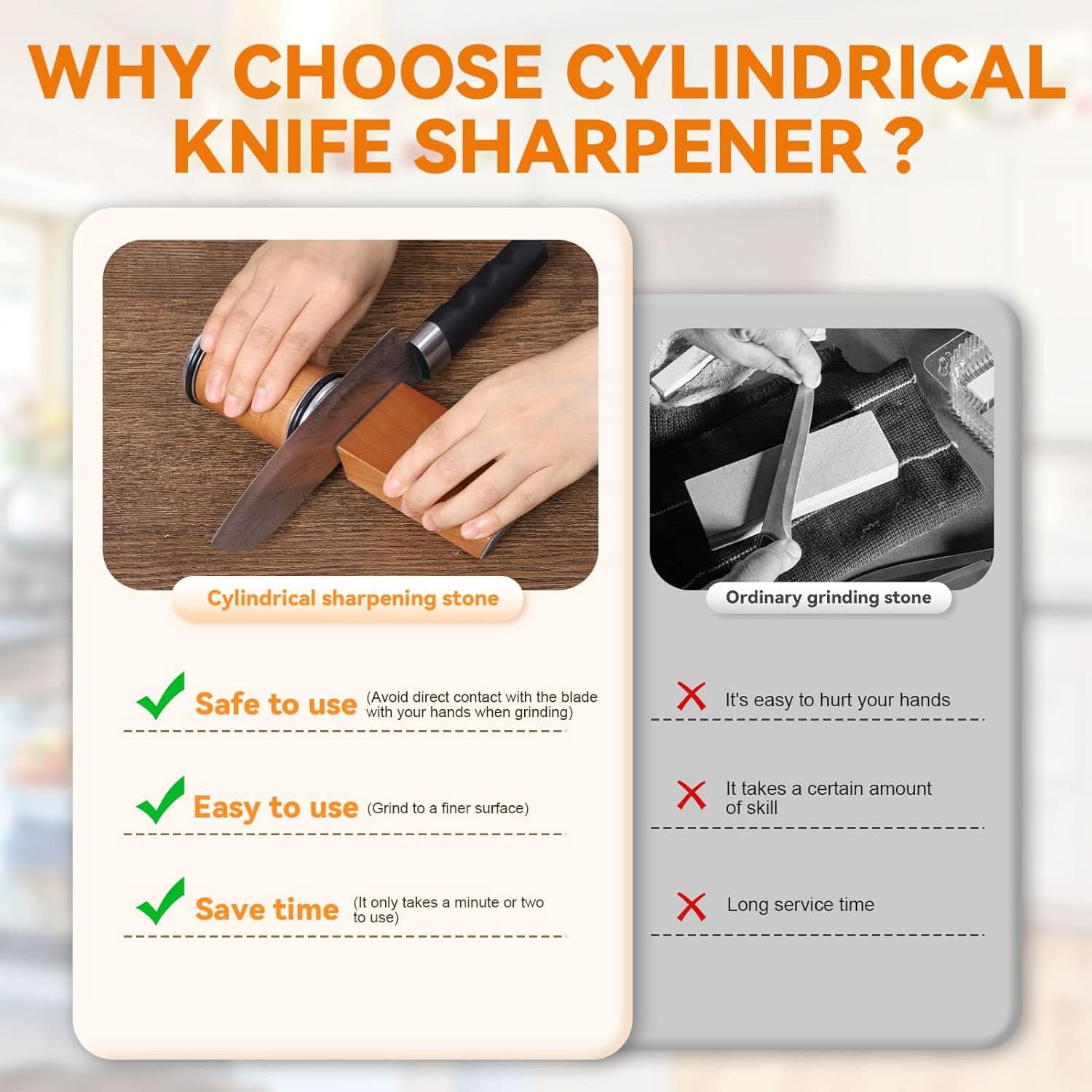 Diamond Roller Knife Sharpener