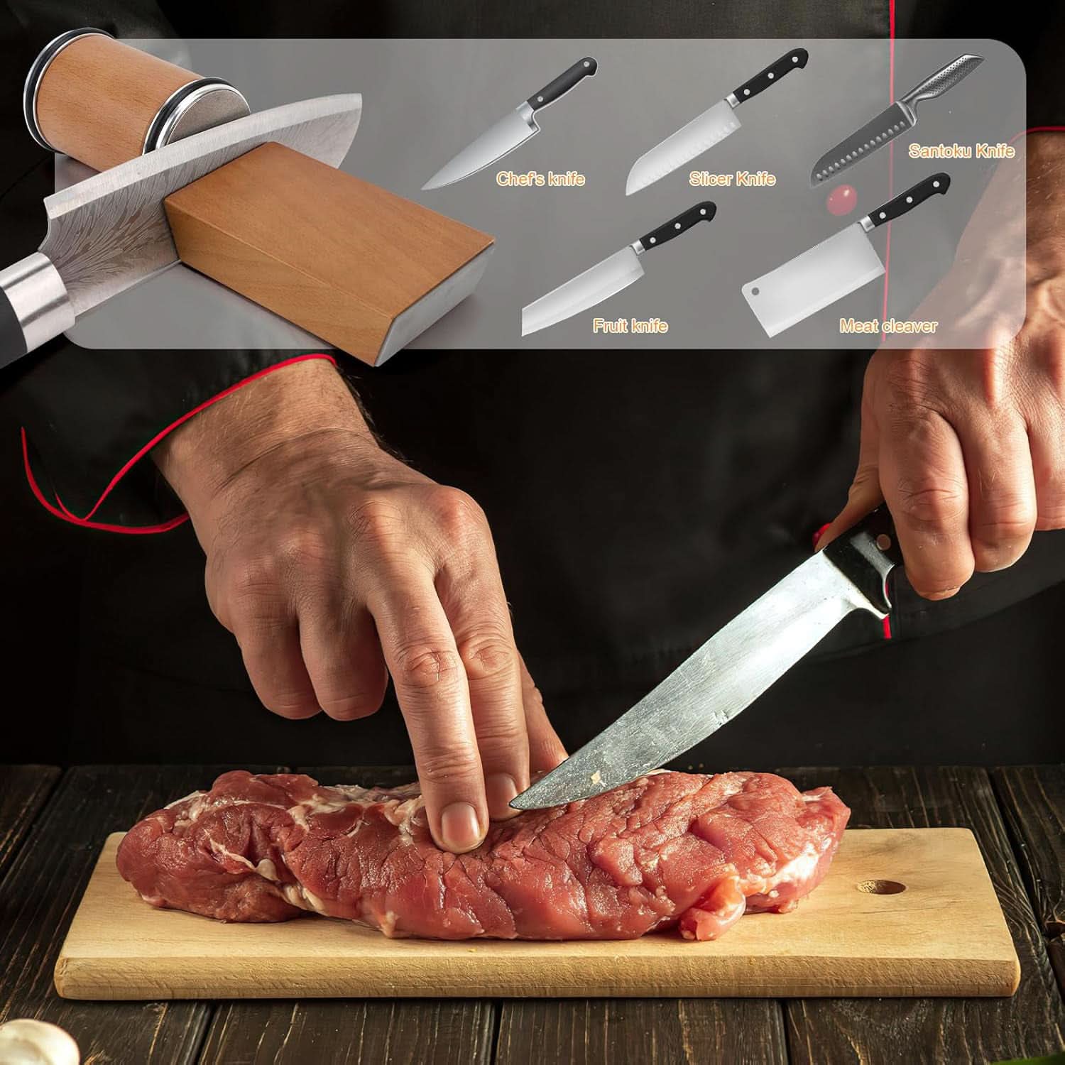 Diamond Roller Knife Sharpener