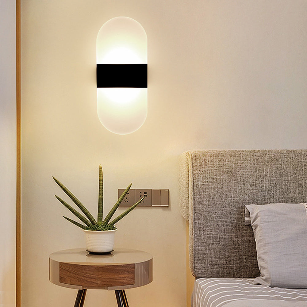 Glass Sconce Light