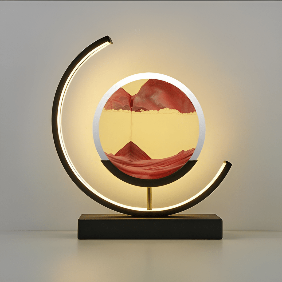 Sand Glow Lamp Meditative Sand Art Light