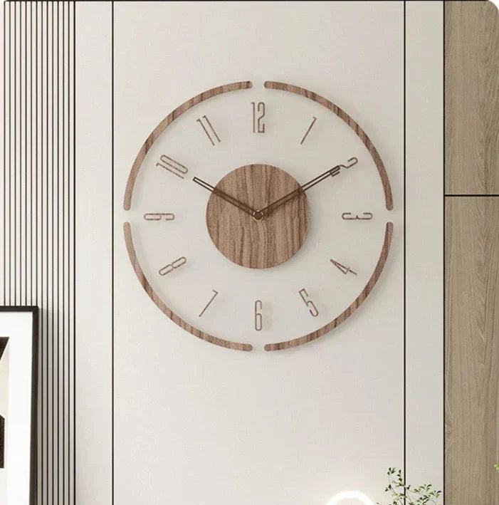 Norvo Wooden Wall Clock