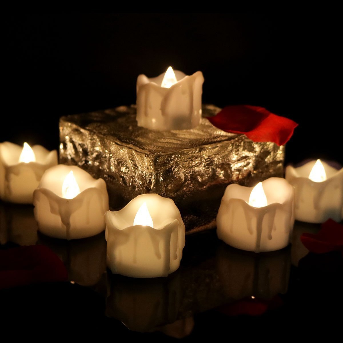 Flameless Candle Lighting Set