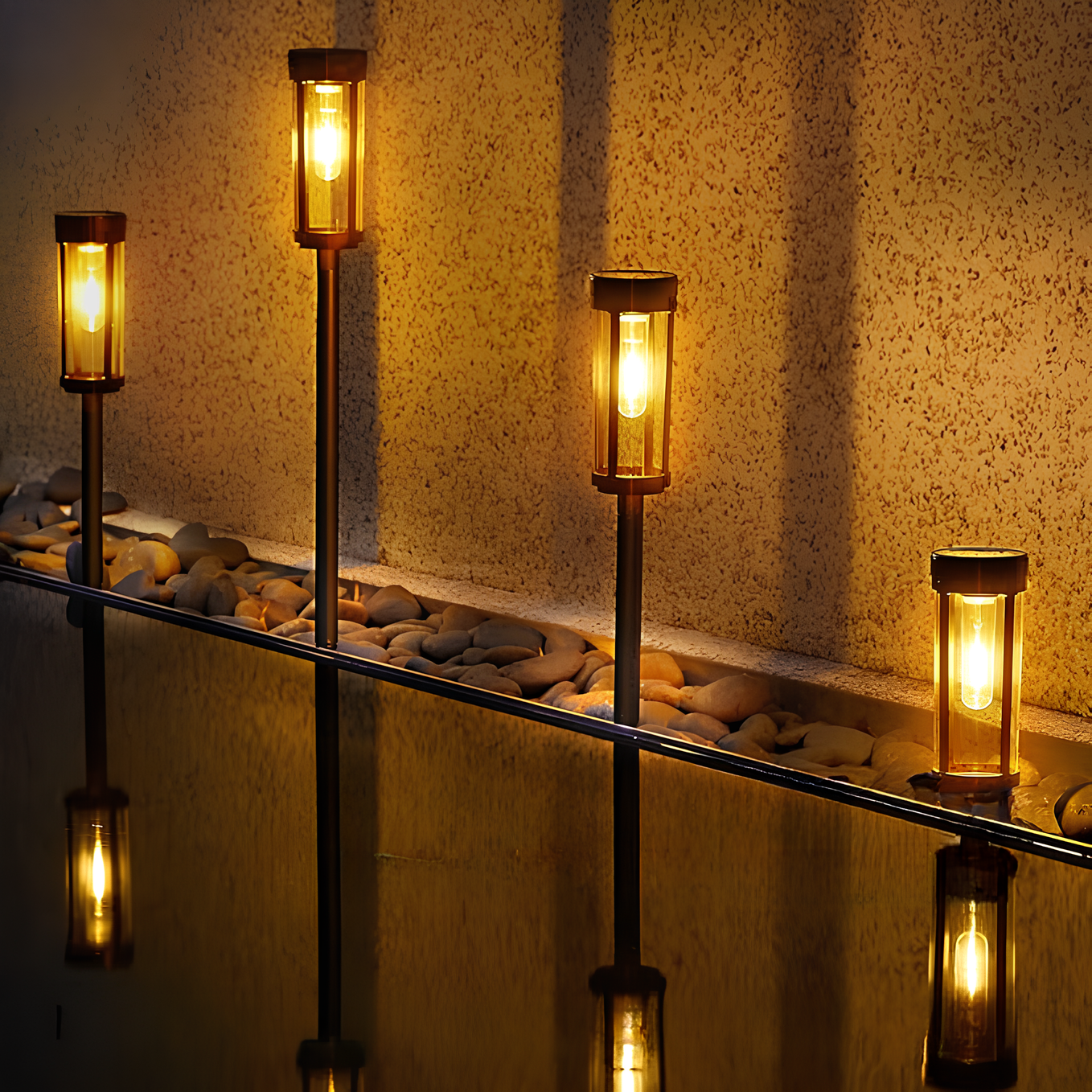 Solar Pathway Torch LED