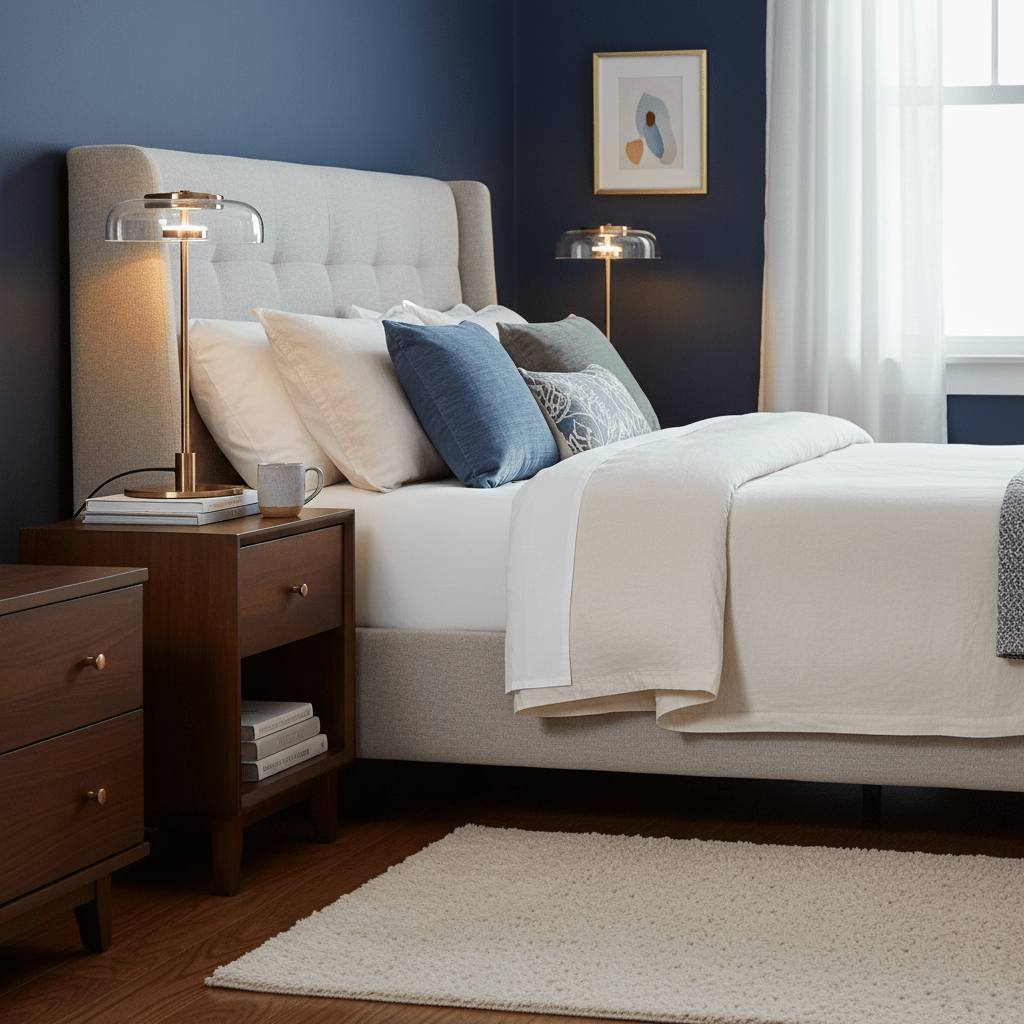 Glass Dome Table Lamp